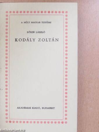 Kodály Zoltán