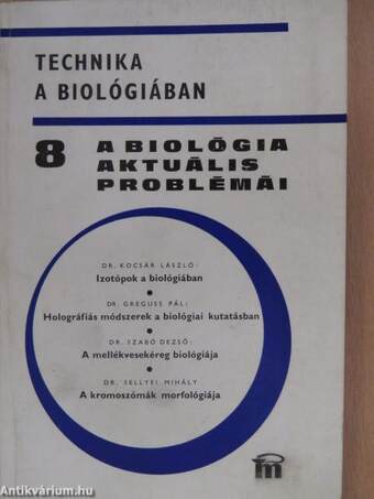 A biológia aktuális problémái 8. (dedikált példány)