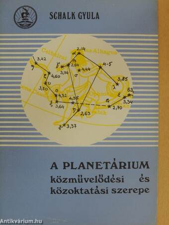 A Planetárium közművelődési és közoktatási szerepe