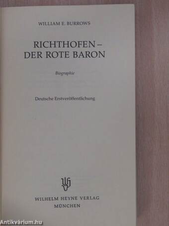 Richthofen - der rote Baron