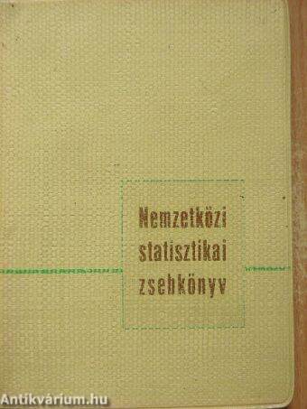 Nemzetközi statisztikai zsebkönyv 1962