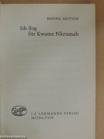 Ich flog für Kwame Nkrumah