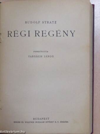 A lángos/A gazdátlan trón/Régi regény