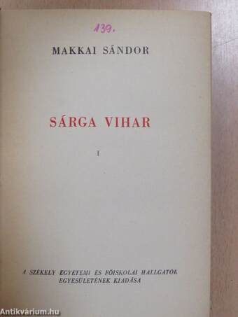 Sárga vihar I-II.