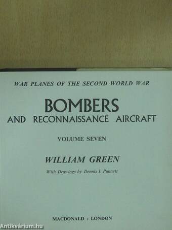 War Planes of the Second World War 7.- Bombers and reconnaissance aircraft