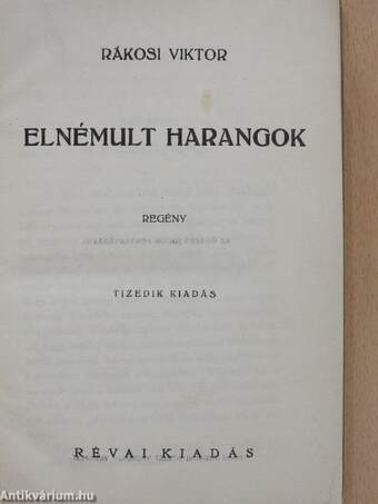 Elnémult harangok