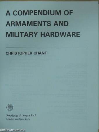 Compendium of Armaments and Military Hardware