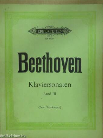 Beethoven Klaviersonaten 3.