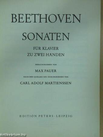 Beethoven Klaviersonaten 3.