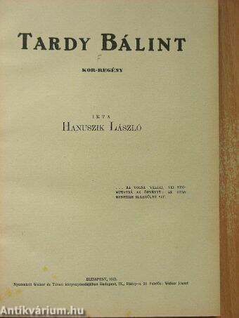 Tardy Bálint