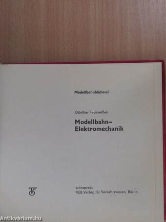 Modellbahn-Elektromechanik