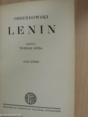 Lenin I. (töredék)