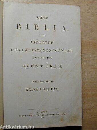 Szent Biblia