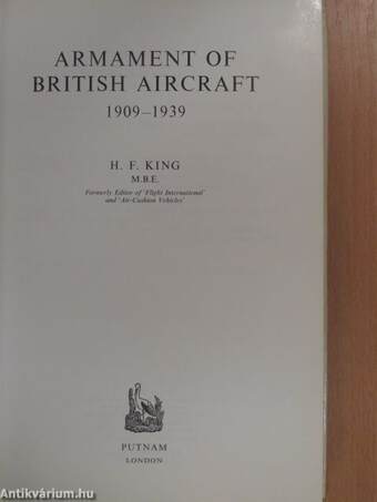 Armament of British Aircraft