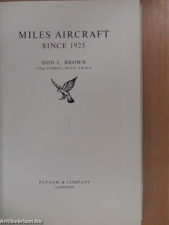 Miles Aircraft since 1925