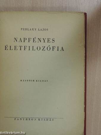 Napfényes életfilozófia