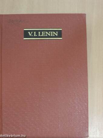 V. I. Lenin összes művei 20.