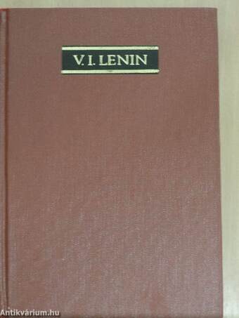 V. I. Lenin összes művei 47.