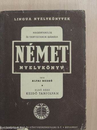 Német nyelvkönyv