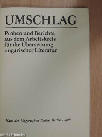 Umschlag 1988