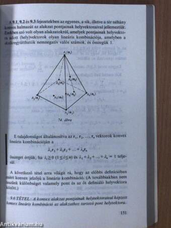 Vektorok, koordinátageometria, trigonometria