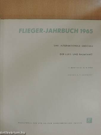 Flieger-Jahrbuch 1965