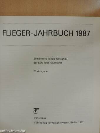 Flieger-Jahrbuch 1987