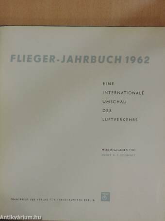 Flieger-Jahrbuch 1962