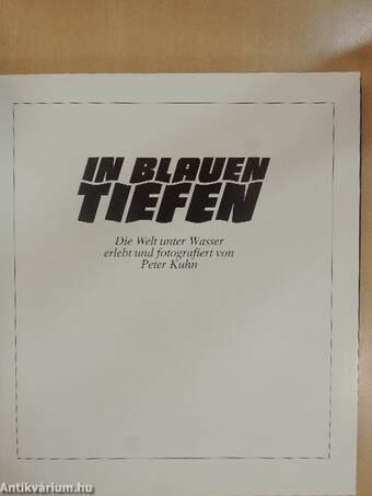 In blauen Tiefen