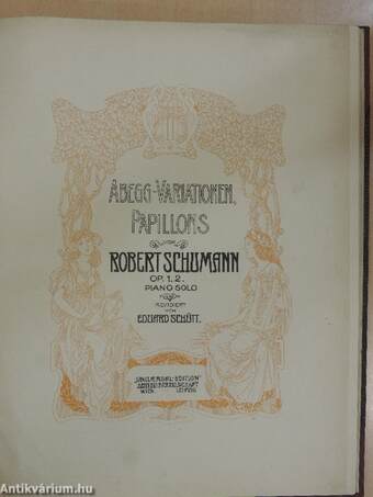 Études d'exécution transcendante pour piano seul I./Abegg-Variationen, Papillons/Erste Peer Gynt-Suite/Cachoucha-Caprice pour Piano