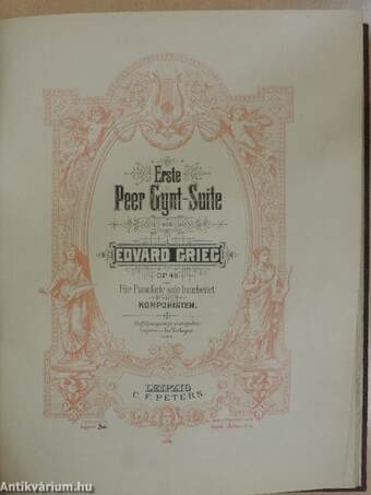 Études d'exécution transcendante pour piano seul I./Abegg-Variationen, Papillons/Erste Peer Gynt-Suite/Cachoucha-Caprice pour Piano