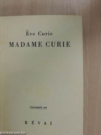 Madame Curie