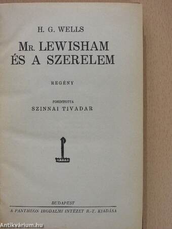 Mr. Lewisham és a szerelem