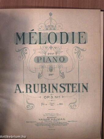 Liebesträume/Fantasiestücke für Klavier/Fantasie D Moll/Klavier-Sonaten/9. Sonate/Mélodie pour Piano/4 Impromptus/Der fliegende Holländer/Potpourri aus der Oper Der Barbier von Sevilla