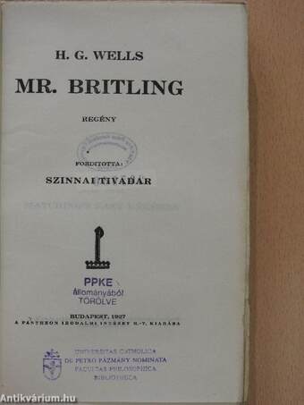 Mr. Britling