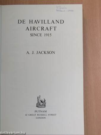 De Havilland Aircraft since 1915