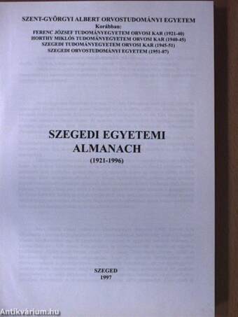 Szegedi Egyetemi Almanach I-II.