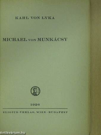 Michael von Munkácsy