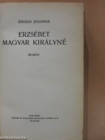 Erzsébet magyar királyné