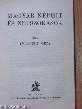 Magyar néphit és népszokások