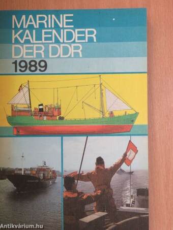 Marinekalender der DDR 1989