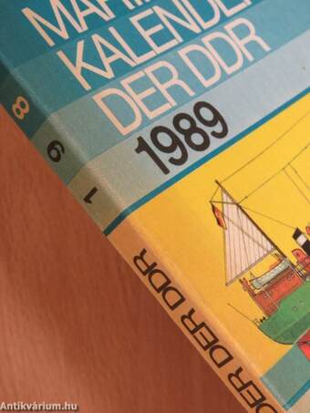 Marinekalender der DDR 1989