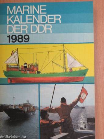Marinekalender der DDR 1989