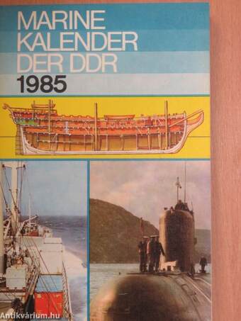 Marinekalender der DDR 1985