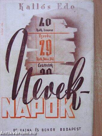 Nevek és napok