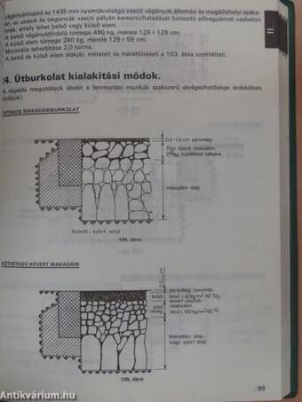 D. 54. sz. építési és pályafenntartási műszaki adatok, előírások I.