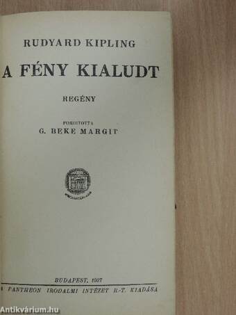 A fény kialudt