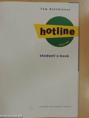 Hotline - Starter - Student's Book