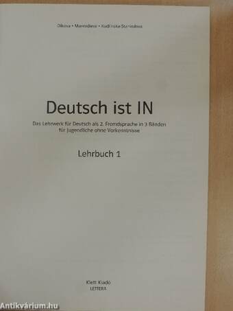 Deutsch ist IN - Lehrbuch 1.