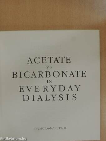 Acetate vs bicarbonate in Everyday Dialysis